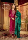 Chitraa By Rangoon Velvet Kurti With Bottom Dupatta Exporters In India
